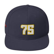 Load image into Gallery viewer, 75 (Snapback Hat)
