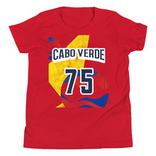 Load image into Gallery viewer, Cabo Verde 75 (Youth Short Sleeve T-Shirt)
