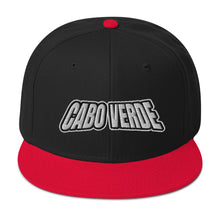 Load image into Gallery viewer, CABO VERDE Typography (Snapback Hat)
