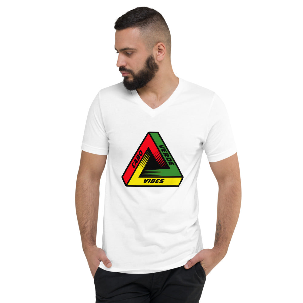 Cabo Verde Vibes (Unisex V-Neck T-Shirt)