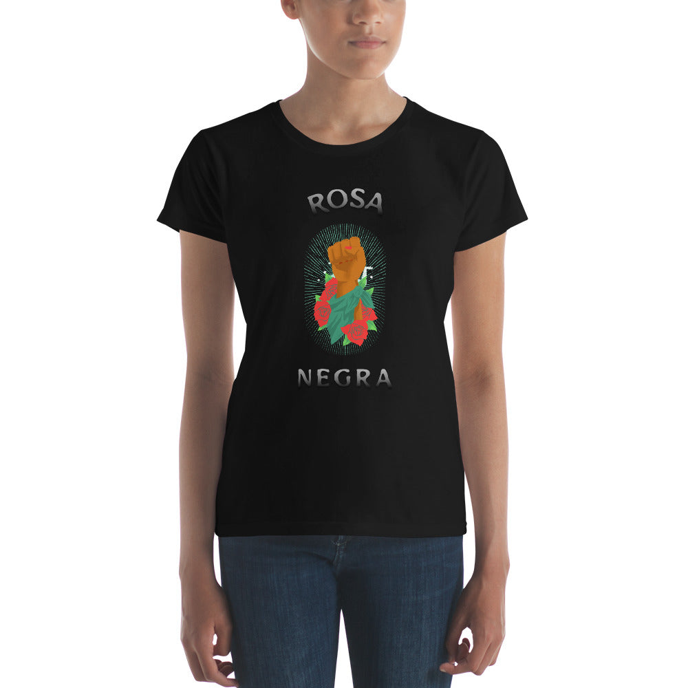 Rosa Negra (Women's short sleeve t-shirt)