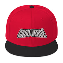 Load image into Gallery viewer, CABO VERDE Typography (Snapback Hat)
