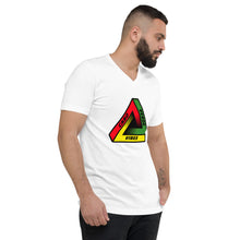 Load image into Gallery viewer, Cabo Verde Vibes (Unisex V-Neck T-Shirt)
