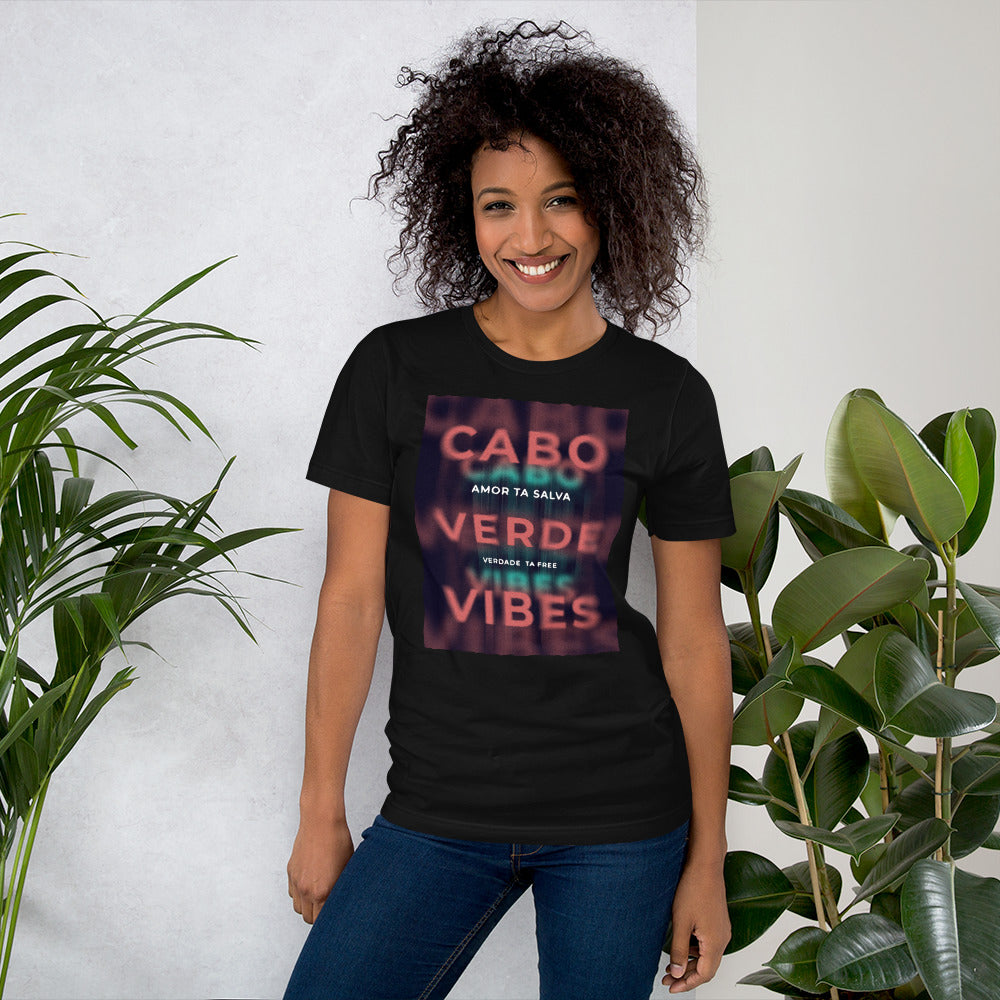 Cabo Verde Vibes Graffiti (Unisex T-Shirt)