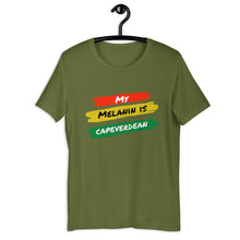 Load image into Gallery viewer, My Melanin Is Capeverdean (Unisex T-Shirt)
