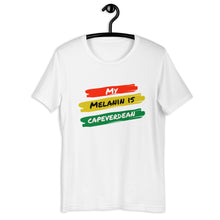 Load image into Gallery viewer, My Melanin Is Capeverdean (Unisex T-Shirt)
