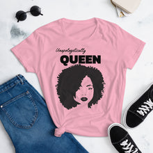 Load image into Gallery viewer, Unapologetically Queen (Women t-shirt)
