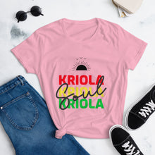 Load image into Gallery viewer, Kriola Soul (Women&#39;s short sleeve t-shirt)
