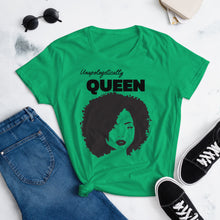 Load image into Gallery viewer, Unapologetically Queen (Women t-shirt)
