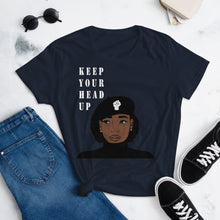 Load image into Gallery viewer, Keep Your Head Up  (Women t-shirt)
