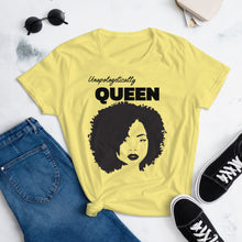 Load image into Gallery viewer, Unapologetically Queen (Women t-shirt)
