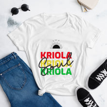 Load image into Gallery viewer, Kriola Soul (Women&#39;s short sleeve t-shirt)
