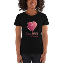 Load image into Gallery viewer, Kriola Magic, Island Vibes (Women&#39;s t-shirt)
