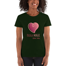 Load image into Gallery viewer, Kriola Magic, Island Vibes (Women&#39;s t-shirt)
