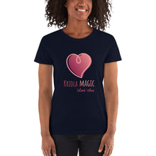 Load image into Gallery viewer, Kriola Magic, Island Vibes (Women&#39;s t-shirt)
