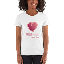 Load image into Gallery viewer, Kriola Magic, Island Vibes (Women&#39;s t-shirt)
